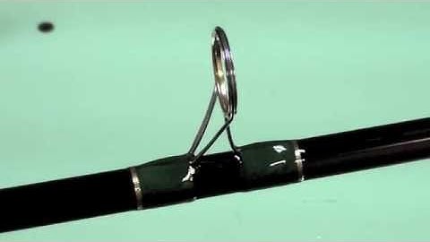 Custom Rod Building Applying Epoxy Finish