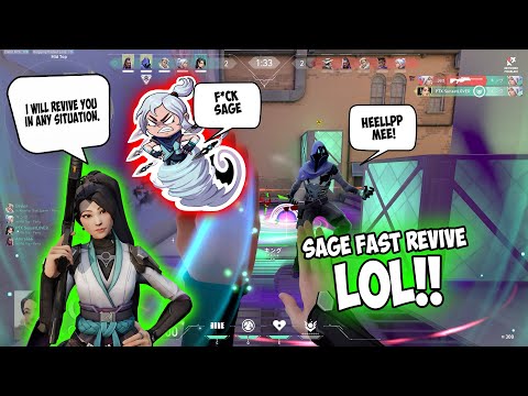 Funny Fast Revive sage fast revive in any situation 😁😬