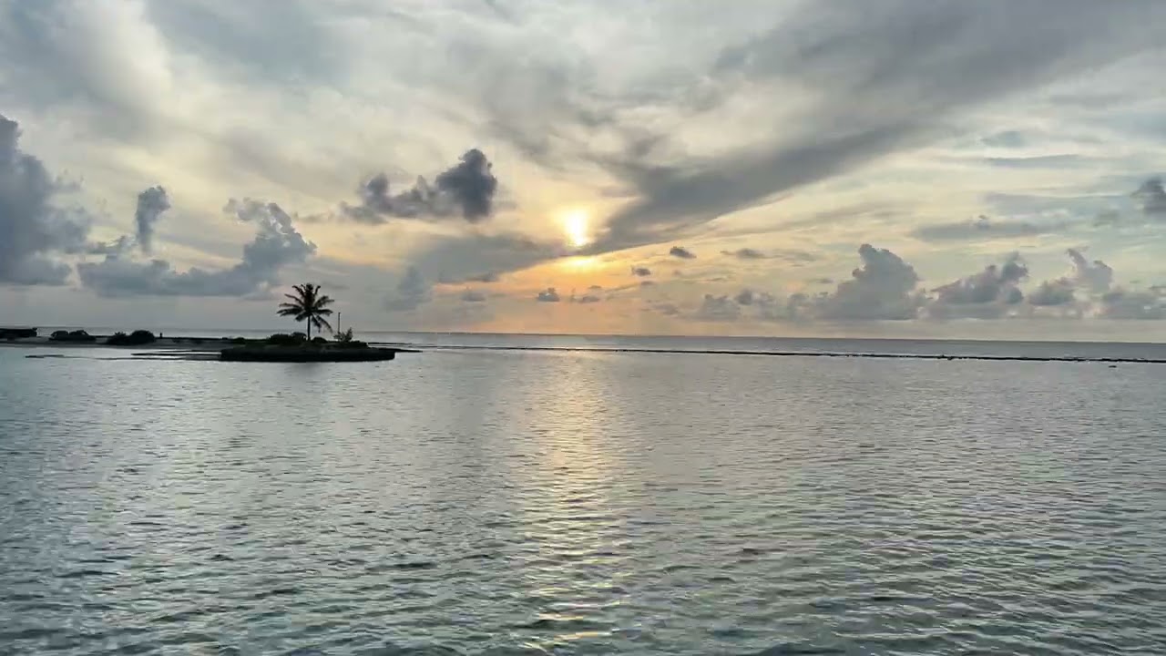 Maldives Sunset Timelapse