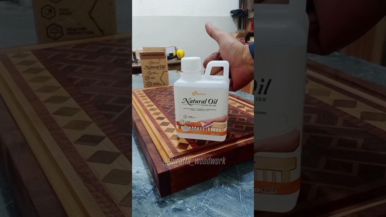 Натуральное масло Biopolish — пищевое покрытие для деревянных разделочных досок