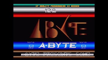 Commodore Amiga demo: A-Byte - New stuff (1988)