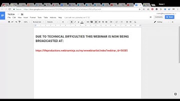 Live event registration url