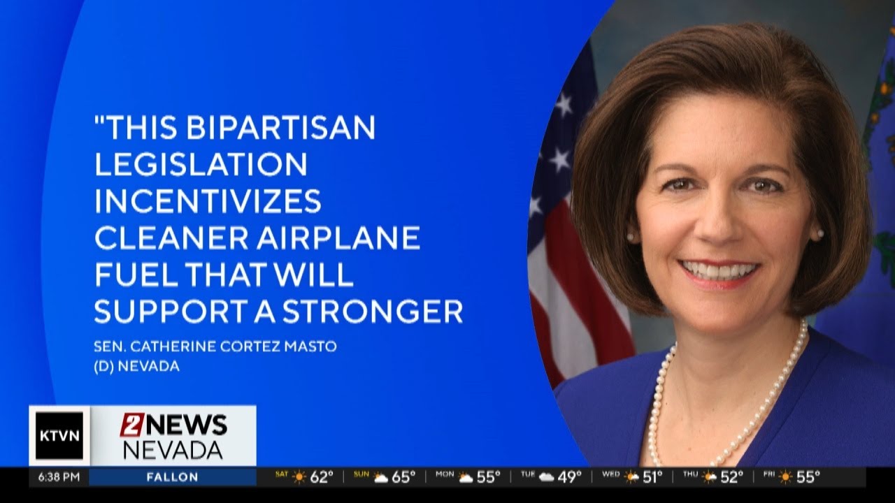 Cortez Masto and other Senators introduce fuels bill - YouTube