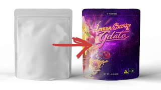 Photoshop Mylar Bag Mockup in Under 2 Minutes!