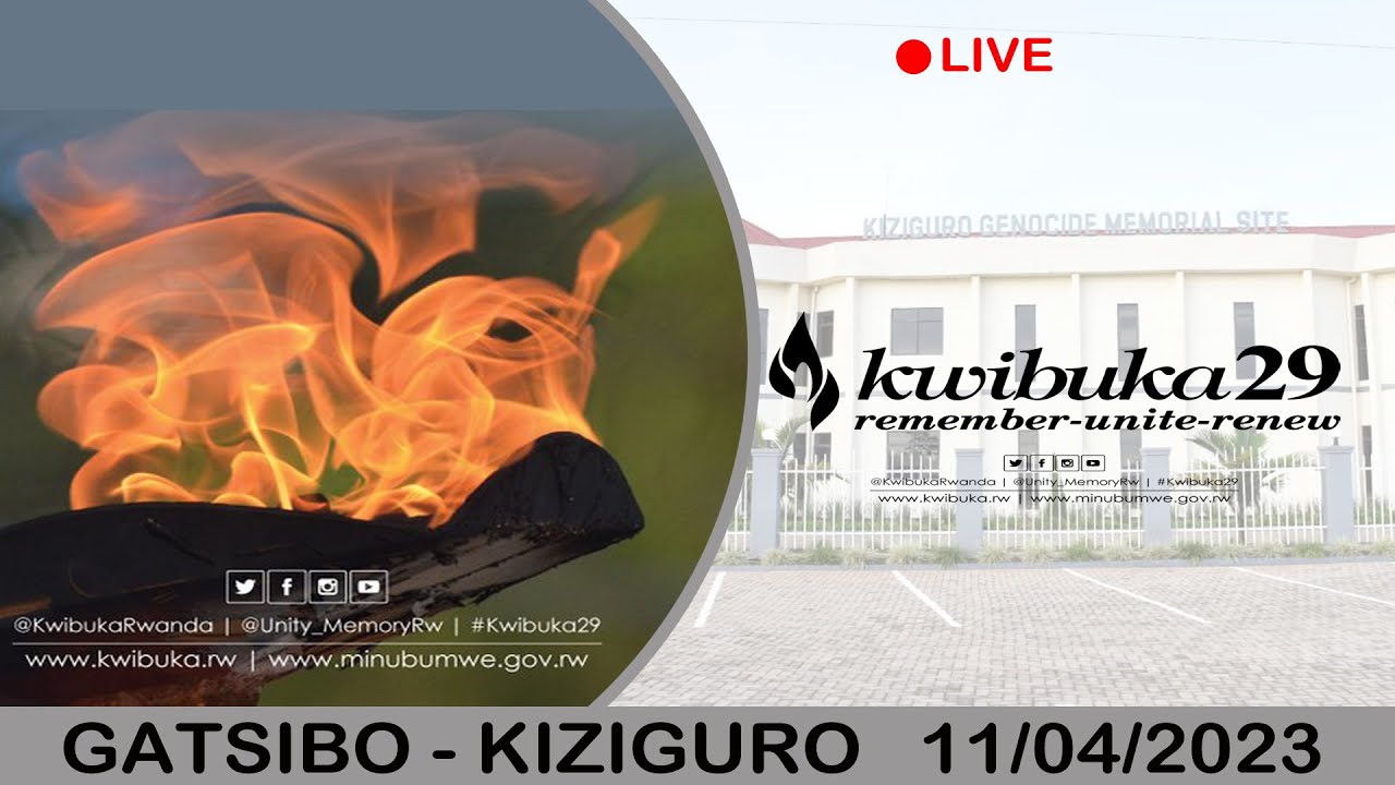 GATSIBO: IGIKORWA CYO KWIBUKA KU NSHURO YA 29 JENOSIDE YAKOREWE ...