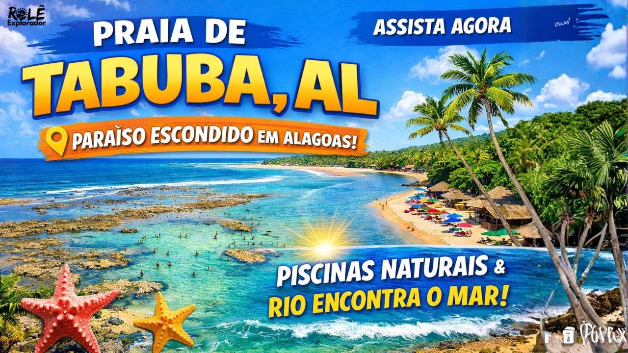 Praia de Tabuba – Um refúgio de águas calmas em Alagoas