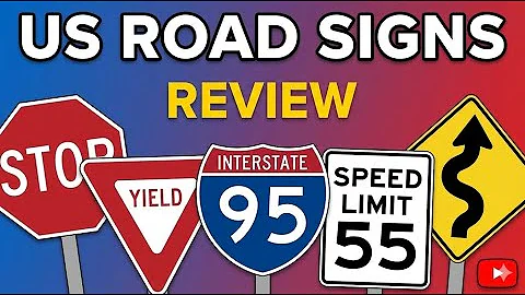 DMV Road Signs | US road Signs | DMV Permit Test 2026
