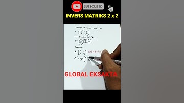 INVERS MATRIKS #shorts