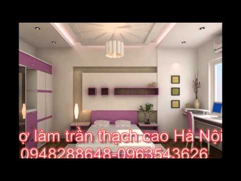 Video trần thạch cao nhà ống - youtube