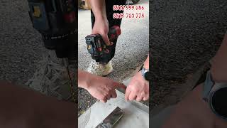 Vít trượt 16V khoan inox nhẹ têng