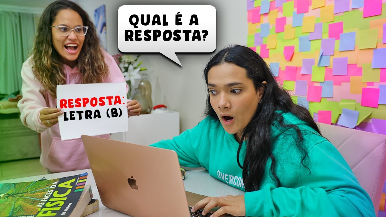 COISAS QUE SEMPRE ACONTECEM NA AULA ONLINE! - (COLANDO ESCONDIDO!)