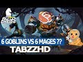 TABZZHD - 6 GOBLINS VS 6 MAGES | WHO WILL WIN ? |  DOTA AUTO CHESS