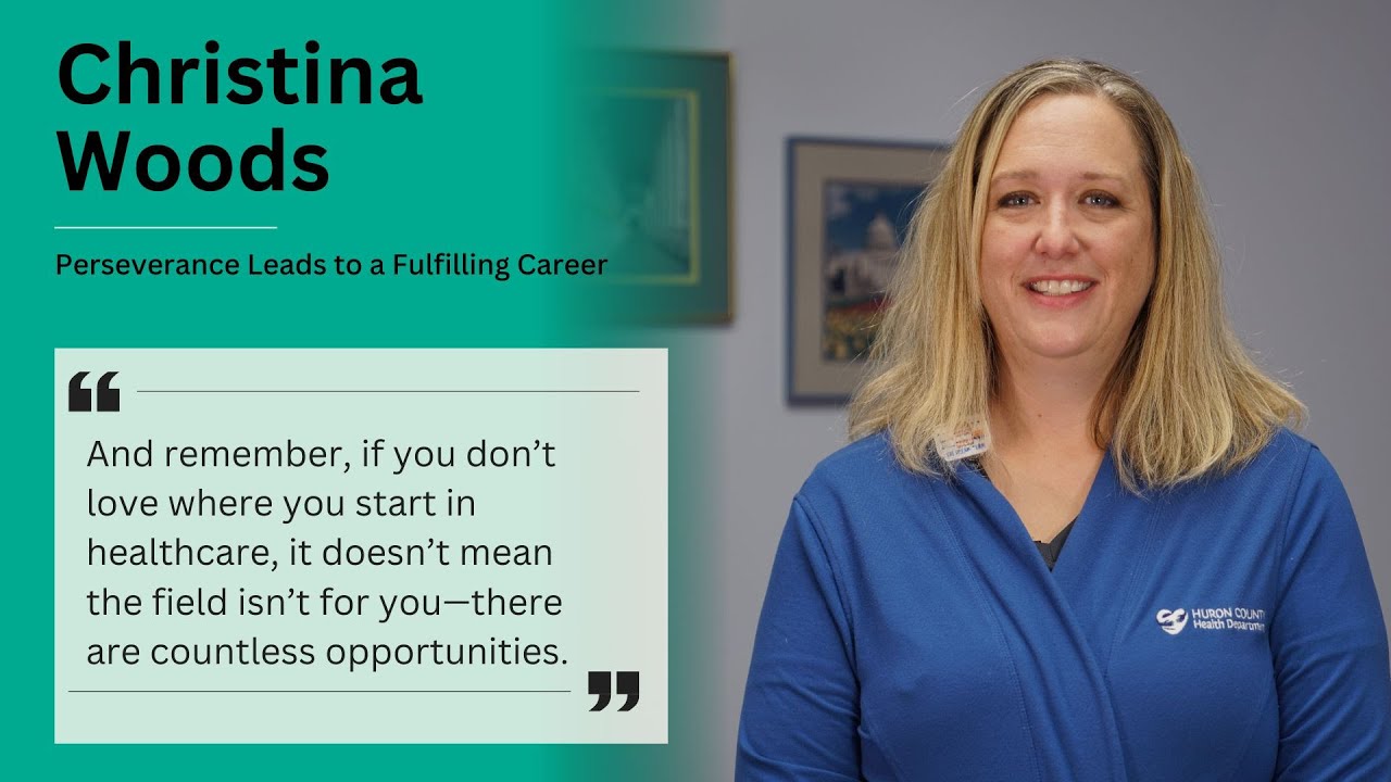 Christina's Inspiring Journey in Healthcare