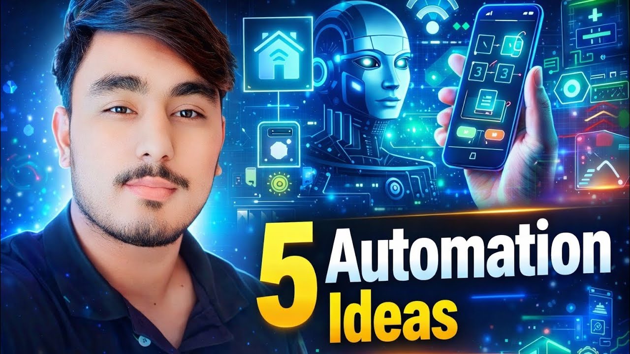 Automation Made Easy: 5 AI Ideas You Can Use Today | FutureFlow With Hasnain 
