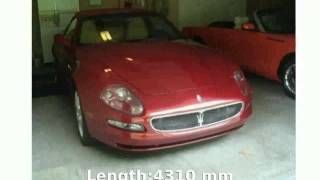 2005 Maserati Spyder GT - Info, Specification