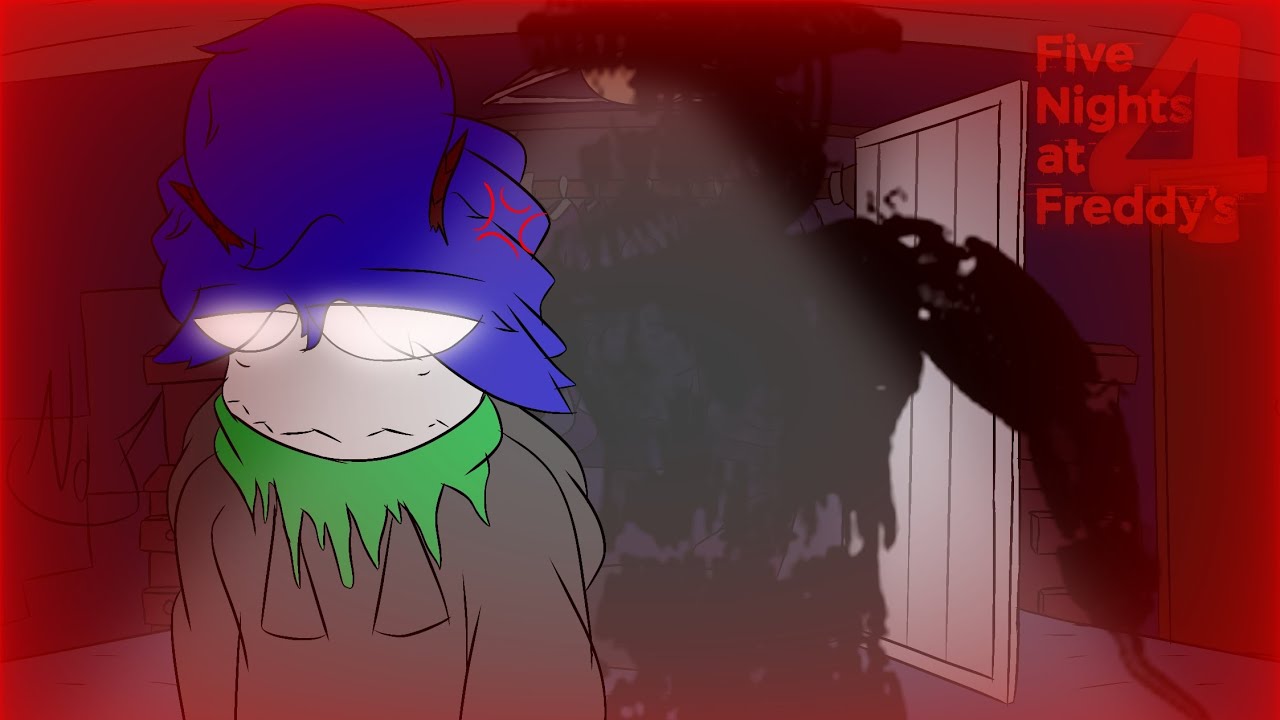 Los animatronicos casi me jalan las patas en FnaF 4 🗣️🔥 (FnaF Ruletita)