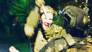 暗闇を武器に夜襲を仕掛ける多対一のバトルシーン！映画『ドミニク 孤高の反逆者』本編映像【決死の夜襲バトル編】