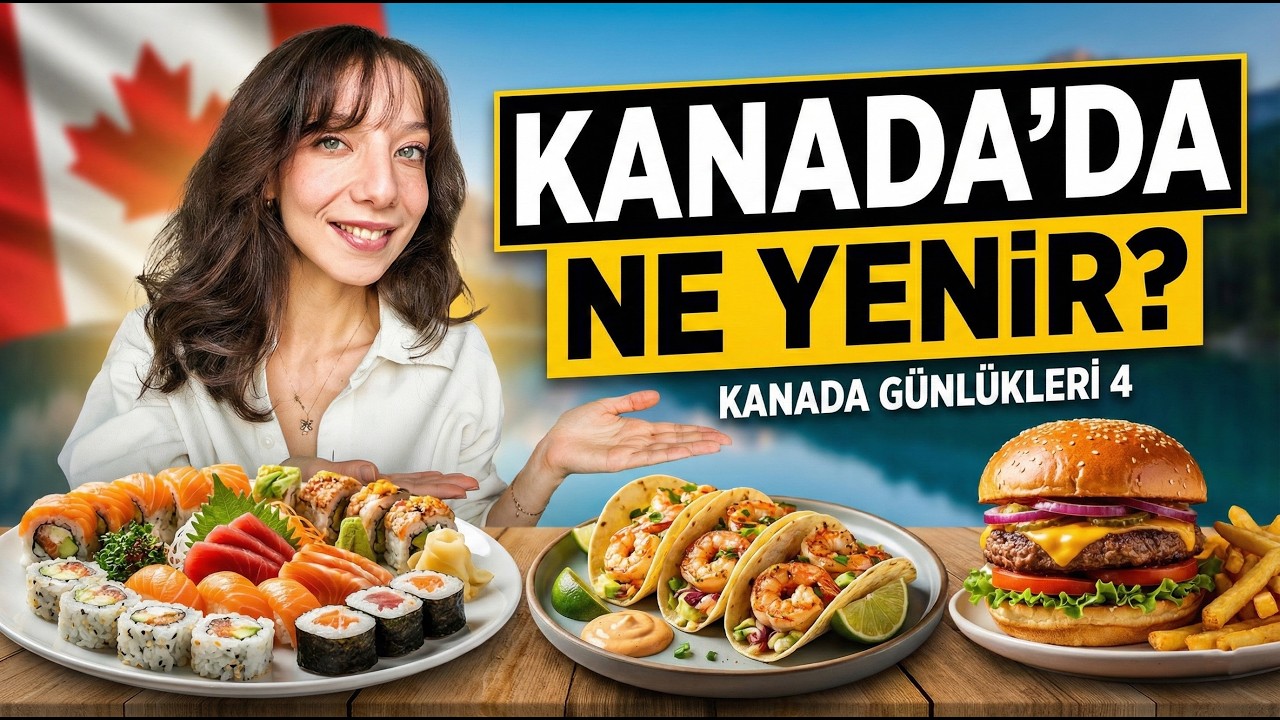 Kanada Günlükleri 4 -Sınırsız Sushi, Karidesli Taco ve Hamburger 