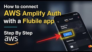 How to connect AWS Amplify Auth with a Flutter mobile app - Step By Step