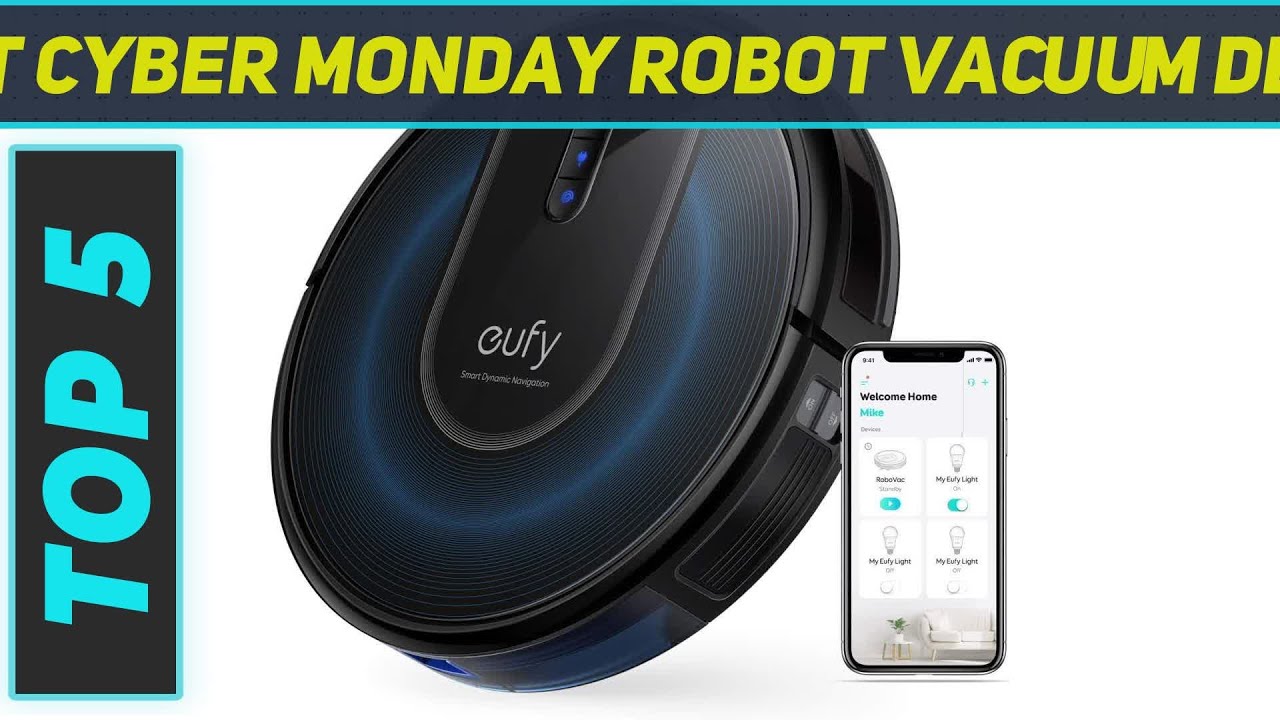 Top 5 Best Cyber Monday Robot Vacuum Deals in 2024 - YouTube