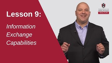Information Exchange Capabilities | SCMT 4653