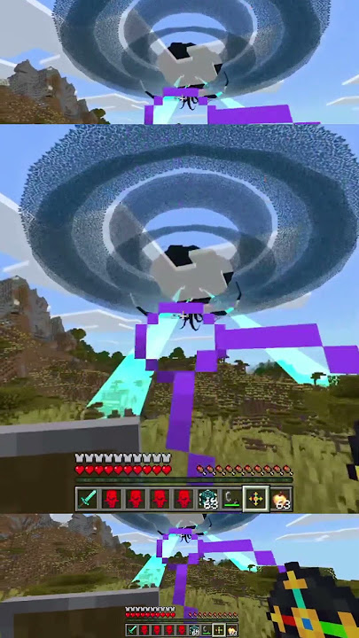 The Witherstorm is WAY Stronger. #minecraft #mod #meme #funny