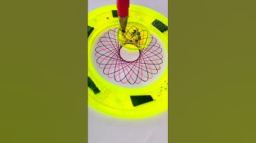 #spirograph #art #drawing #draw #design #2025 #satisfying #relax #ruler #asmr #fun #shorts #magic