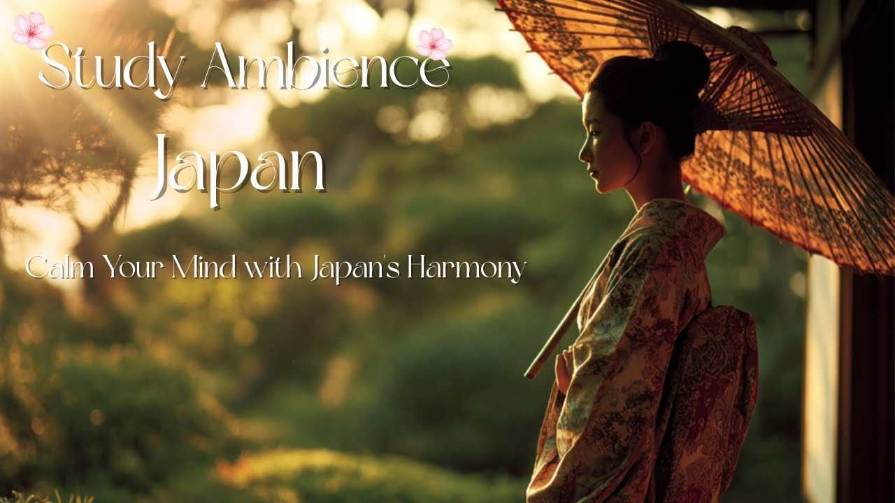 Calm Japanese Study Music 🍃 Traditional Ambience for Deep Focus
