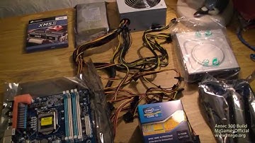 Core i5 2500k Antec 300 Build [HD]
