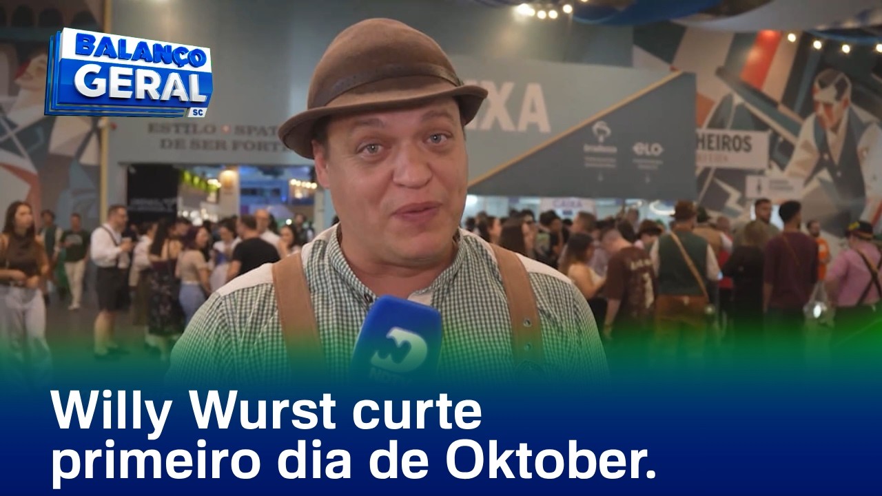 🚨 ALERTA-FESTEIRO! Willy Wurst já na Oktober e 26 mil pessoas na Vila Germânica