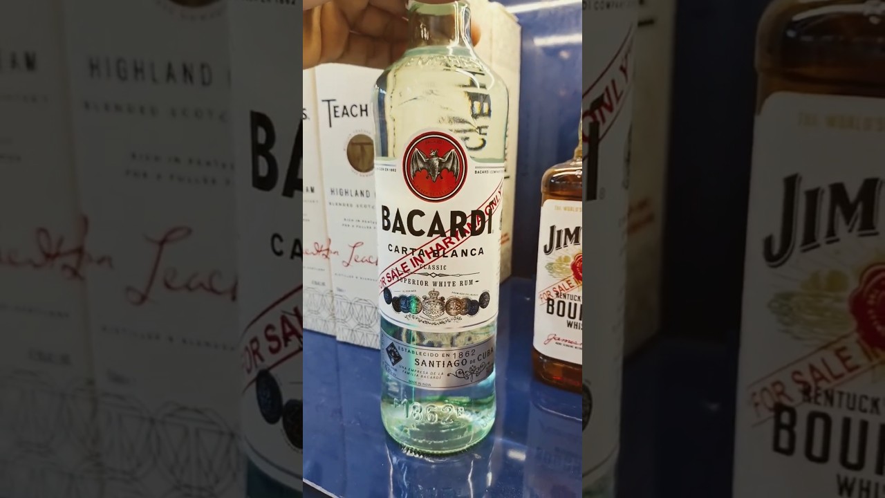 Bacardi white rum review 