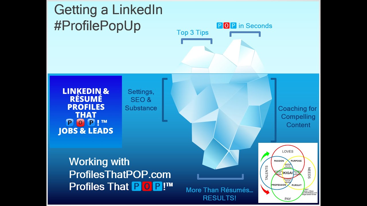 How to make a great LinkedIn Profile POP in 7 seconds: 3+ LinkedIn ...
