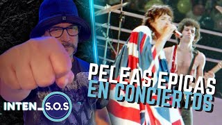 ¡LAS PELEAS MÁS RECORDADAS EN CONCIERTOS! 😱🥊