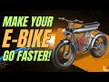  speed up your ebike  two ways to make it go faster
