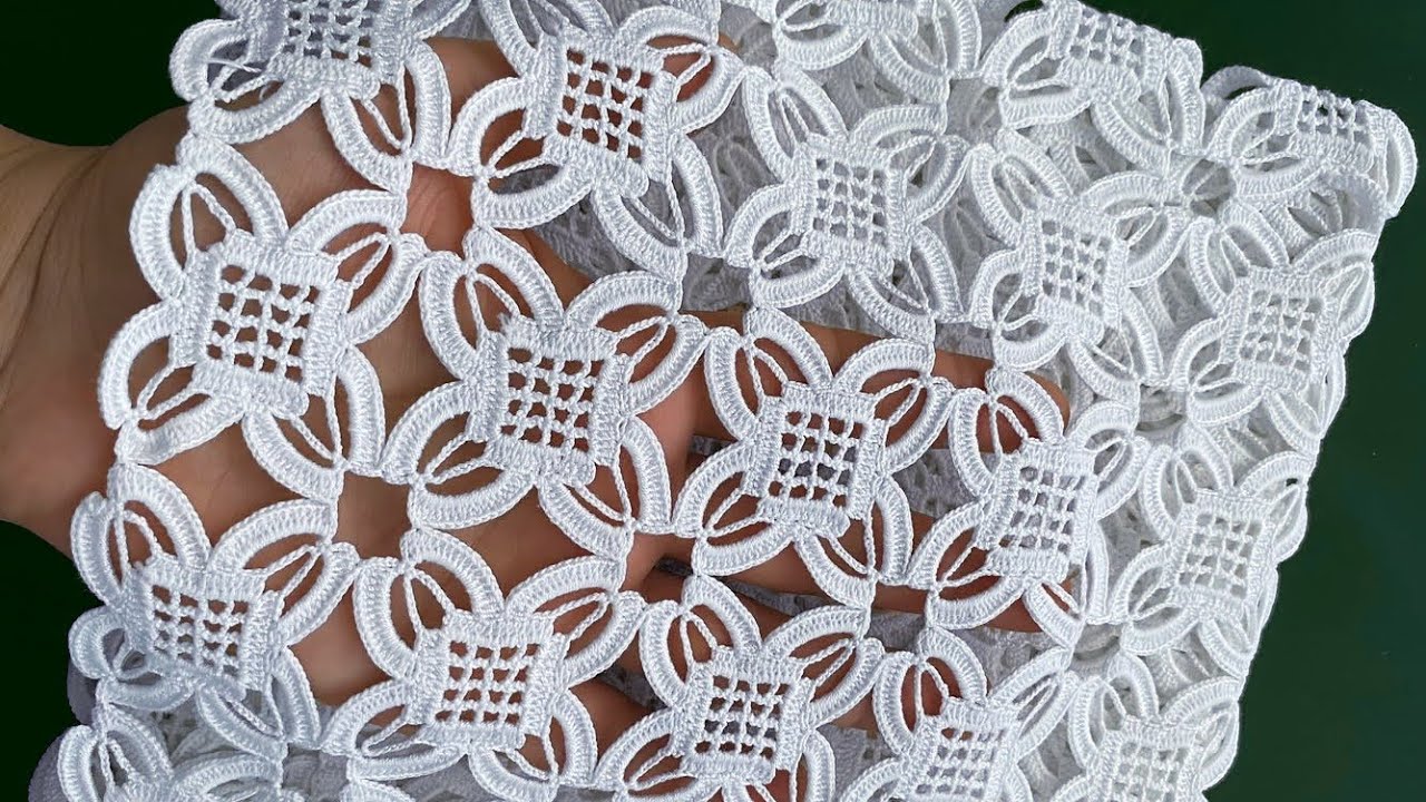 How to Crochet Motif Pattern | Lace Crochet New & Amazing Design