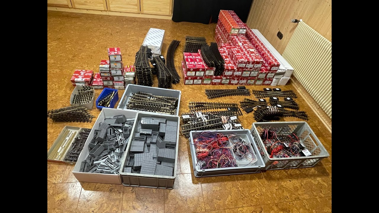 Die Schlacht mit LGB Gleisen für die LGB Sommeranlage 2021 hat begonnen