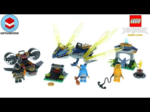 LEGO Ninjago 71798 Nya and Arin's Baby Dragon Battle - LEGO Speed Build Review