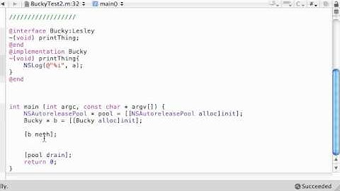 Objective C Programming Tutorial - 29 - My Mom