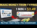 How to Make Money from Typing Jobs? Typing Jobs From Home