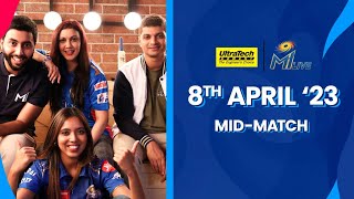 UltraTech MI Live: MI vs CSK - Mid-match Show | Mumbai Indians