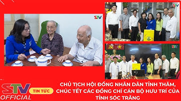 STV - Lãnh đạo tỉnh thăm, chúc Tết cán bộ hưu trí của tỉnh Sóc Trăng tại TP. HCM
