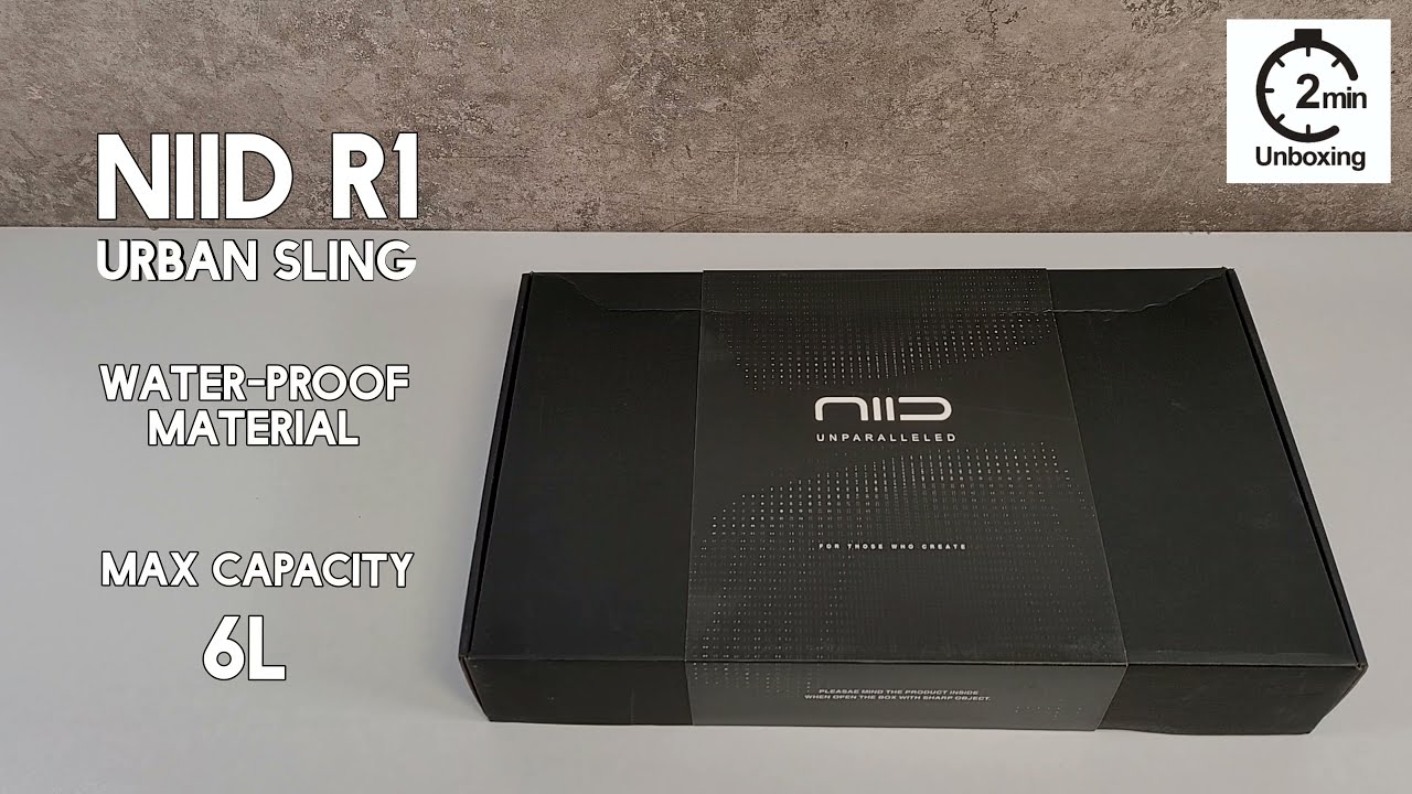 NIID R1 Urban Sling Unboxing YouTube
