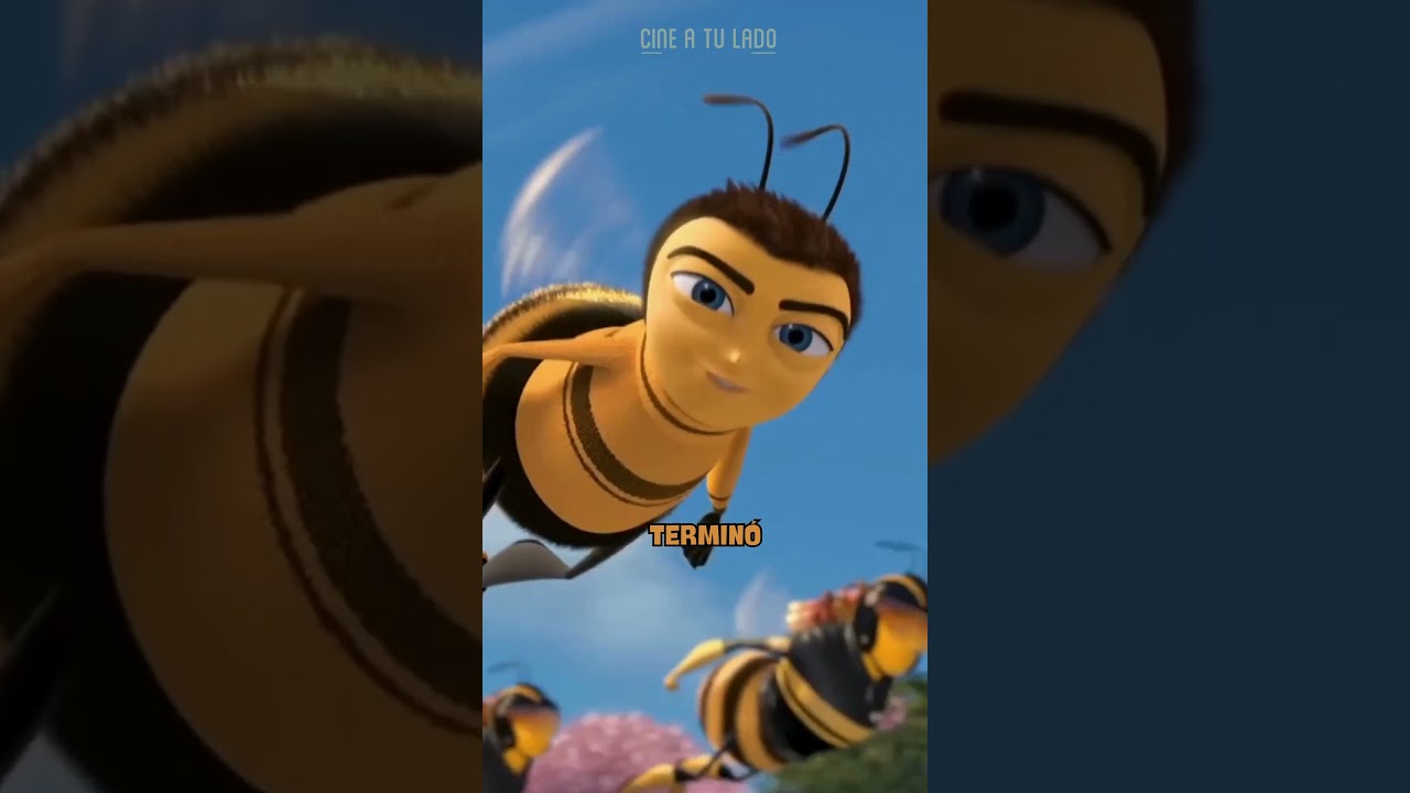BEE MOVIE COMENZÓ COMO UN CHISTE DE JERRY SEINFELD - #shorts #cine #película #fyp #animation #short