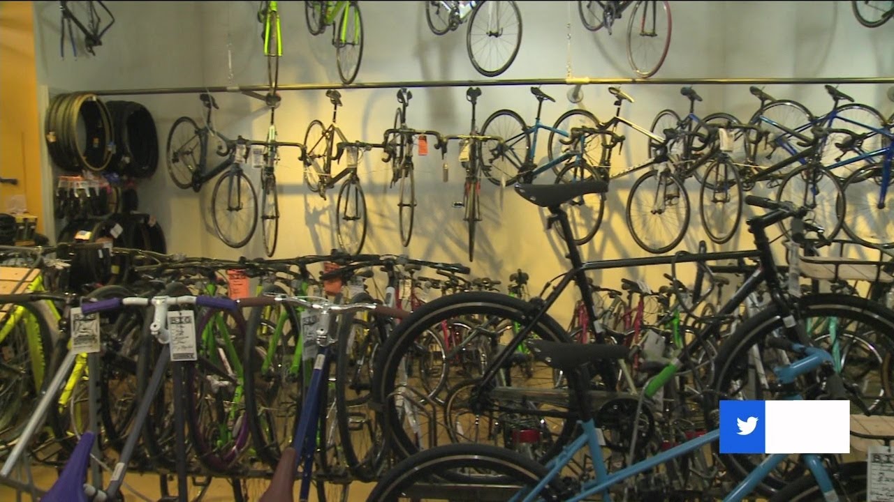 Downtown St. Louis bike shop broken into twice in one week - YouTube