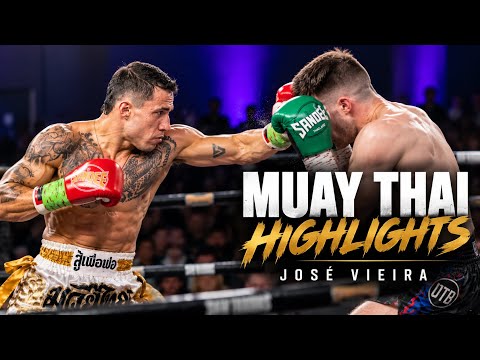 Jose Vieira 🇧🇷 | Muay Thai Fight Highlights 🇮🇪