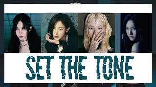 thaisub Aespa   set The Tone 