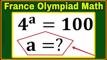France| A Super Interesting Algebra Olympiad Math Problem| Tricky & Brain Buster Math|Can you solve?