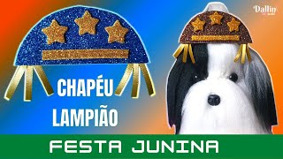 FESTA JUNINA:  CHAPÉU LAMPIÃO DE EVA - SUPER FÁCIL by Dallin Ateliê 2,167 views 1 year ago 6 minutes, 31 seconds