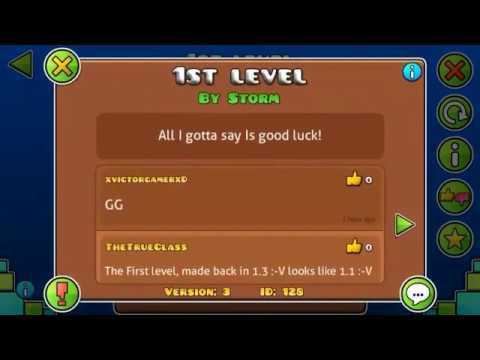 First level Geometry Dash - 1st level by Storm