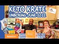 Keto Krate Unboxing JUNE 2022 | New Keto Products | #ketoproducts #ketokrate